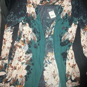 Green balsam free people top Brand new with tag